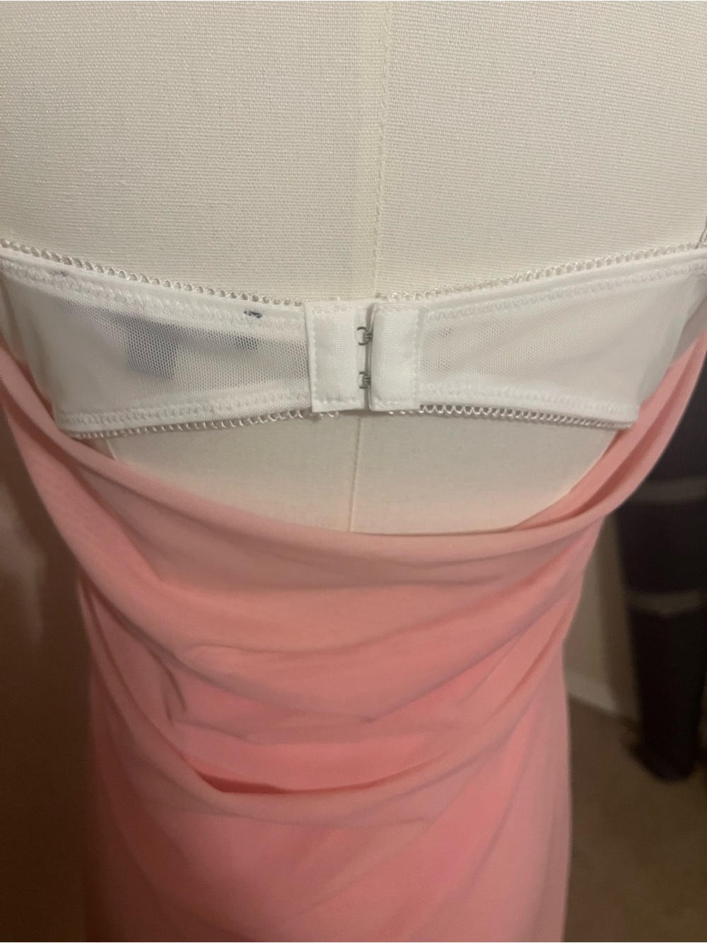 Strappy Lace-Trim Mini Dress in Pink - Picture 12 of 13